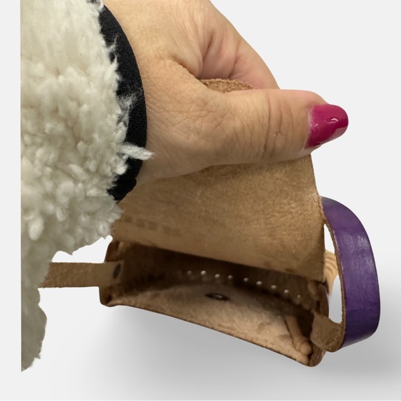 Vintage Durango Tequila Tooled Scorpion Braided Leather Mini Crossbody Bag - Picture 5 of 6